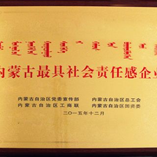 內蒙古最具社會(huì )責任感企業(yè)